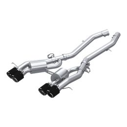 S45033CF, MBRP S45033CF Axle-Back 3" Armor Pro (T304 Stainless Steel / Quad with Carbon End Tips Active) for BMW M3 (G80) / M4 (G82) 2021- in UAE, Dubai. Condition - new. Price 13,230 AED. Photo, seller contacts | AUTO.AE