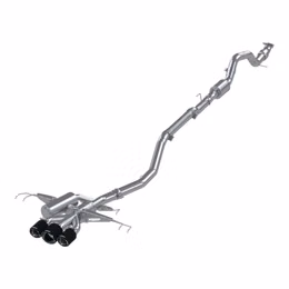 S49013CF, MBRP S49013CF Cat-Back 3" Armor Pro (T304 Stainless Steel / Triple with Carbon End Tips) for HONDA Civic Type-R (FK8) 2017-2021 in UAE, Dubai. Condition - new. Price 9,590 AED. Photo, seller contacts | AUTO.AE