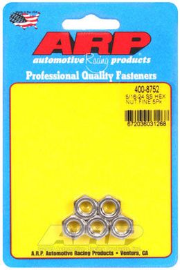 400-8752, ARP 400-8752 Nut Kit 5/16"-24 SS fine hex в ОАЭ, Дубай. Состояние - новое. Цена 150 AED. Фото, контакты продавца | AUTO.AE