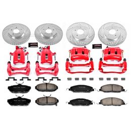 PWR-KC5450, PowerStop Z23 Evolution Sport Brake Upgrade Kits with Calipers for 2011-2014 MUSTANG - KC5450 في الإمارات, دبي. Condition - new. Price 4,730 AED. Photo, seller contacts | AUTO.AE