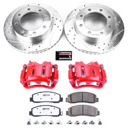 PWR-KC5412-36, PowerStop Z36 Truck and Tow Brake Upgrade Kits with Calipers for 2009-2011 F-250 SUPER DUTY, 2010-2011 F-350 SUPER DUTY - KC5412-36 في الإمارات, دبي. Condition - new. Price 3,660 AED. Photo, seller contacts | AUTO.AE
