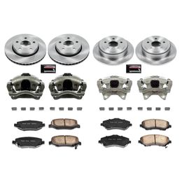 PWR-KCOE2798, PowerStop Z17 Evolution Plus Stock Replacement Brake Kits with Calipers for 2007-2017 WRANGLER, 2018 WRANGLER JK - KCOE2798 in UAE, Dubai. Condition - new. Price 2,690 AED. Photo, seller contacts | AUTO.AE