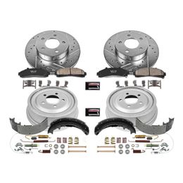 PWR-K15004DK, PowerStop Z23 Evolution Sport Disc and Drum Brake Upgrade Kits for 1998-2002 B3000, B4000, RANGER - K15004DK in UAE, Dubai. Condition - new. Price 1,780 AED. Photo, seller contacts | AUTO.AE