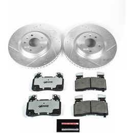 PWR-K6534-26, PowerStop Z26 Street Warrior Brake Upgrade Kits for 2014-2019 CORVETTE - K6534-26 в ОАЭ, Дубай. Состояние - новое. Цена 2 060 AED. Фото, контакты продавца | AUTO.AE