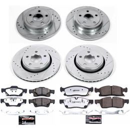 PWR-K7413-36, PowerStop Z36 Truck and Tow Brake Upgrade Kits for 2017-2020 GRAND CHEROKEE - K7413-36 في الإمارات, دبي. Condition - new. Price 3,020 AED. Photo, seller contacts | AUTO.AE