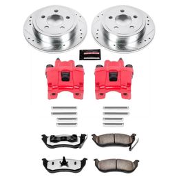 PWR-KC2197-36, PowerStop Z36 Truck and Tow Brake Upgrade Kits with Calipers for 2003-2007 LIBERTY, 2003-2006 WRANGLER - KC2197-36 في الإمارات, دبي. Condition - new. Price 1,640 AED. Photo, seller contacts | AUTO.AE