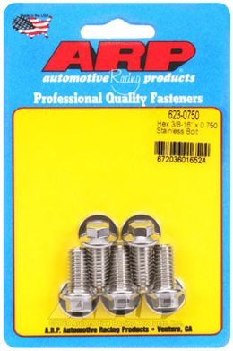 623-0750, ARP 623-0750 SAE Bolt Kit 3/8-16 x 0.750 hex SS bolts في الإمارات, دبي. Condition - new. Price 200 AED. Photo, seller contacts | AUTO.AE