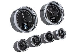 DAK-HDX-2024-K, Dakota Digital HDX Series Universal Round Analog Gauge Kits HDX-2024-K في الإمارات, دبي. Condition - new. Price 7,380 AED. Photo, seller contacts | AUTO.AE