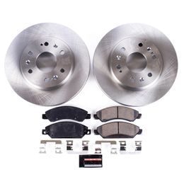 PWR-KOE2067, PowerStop Z17 Evolution Plus Stock Replacement Brake Kits KOE2067 в ОАЭ, Дубай. Состояние - новое. Цена 850 AED. Фото, контакты продавца | AUTO.AE
