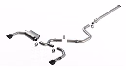 140925BC, BORLA 140925BC Cat-Back Exhaust System ATAK 3", TIP 5" Black Chrome, T-304 Stainless Steel for HYUNDAI Elantra N 2.0L 2022-2023 in UAE, Dubai. Condition - new. Price 9,010 AED. Photo, seller contacts | AUTO.AE