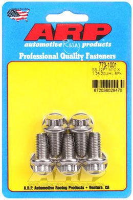 773-1001, ARP 773-1001 Metric Thread Bolt Kit M10 x 1.25 x 20 12pt SS bolts в ОАЭ, Дубай. Состояние - новое. Цена 260 AED. Фото, контакты продавца | AUTO.AE