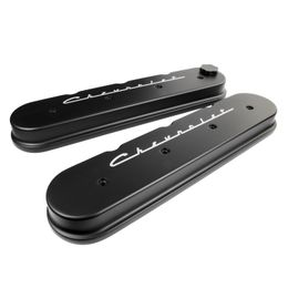 BSP-BLK95423, Billet Specialties Chevrolet Script LS Cast Valve Covers BLK95423 في الإمارات, دبي. Condition - new. Price 1,790 AED. Photo, seller contacts | AUTO.AE