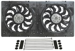 DER-16934, 13 Inch 4,000 CFM Derale High-Output Dual RAD Fan and Shroud Kit 16934 в ОАЭ, Дубай. Состояние - новое. Цена ⁦2 120 AED⁩. Фото, контакты продавца | AUTO.AE