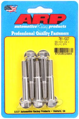 761-1007, ARP 761-1007 Metric Thread Bolt Kit M8 x 1.25 x 50mm hex SS bolts в ОАЭ, Дубай. Состояние - новое. Цена 250 AED. Фото, контакты продавца | AUTO.AE