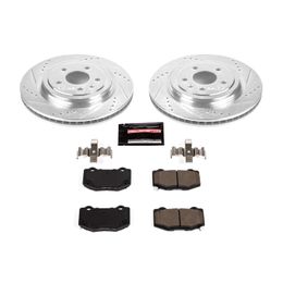 PWR-K6535, PowerStop Z23 Evolution Sport Brake Upgrade Kits for 2014-2019 CORVETTE - K6535 в ОАЭ, Дубай. Состояние - новое. Цена 1 380 AED. Фото, контакты продавца | AUTO.AE