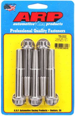 755-3000, ARP 755-3000 SAE Bolt Kit 1/2-20 x 3.000 12pt SS bolts in UAE, Dubai. Condition - new. Price 320 AED. Photo, seller contacts | AUTO.AE