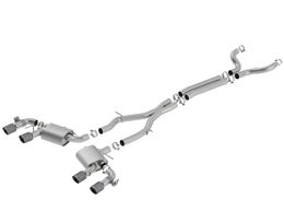 140726CFBA, BORLA 140726CFBA Exhaust system "S-TYPE" for CHEVROLET CAMARO ZL1 6.62 "CARBON FIBER BLACK ANODIZED TIPS in UAE, Dubai. Condition - new. Price 20,020 AED. Photo, seller contacts | AUTO.AE