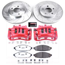 PWR-KC1364-26, PowerStop Z26 Street Warrior Brake Upgrade Kits with Calipers KC1364-26 في الإمارات, دبي. Condition - new. Price 2,810 AED. Photo, seller contacts | AUTO.AE