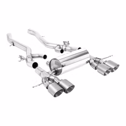 SSXBM1171, MILLTEK SSXBM1171 Axle-Back Exhaust, 3.15" (Brushed Titanium GT-115 Trims) for BMW M3 (G80 / G81) / M4 (G82) in UAE, Dubai. Condition - new. Price 21,050 AED. Photo, seller contacts | AUTO.AE