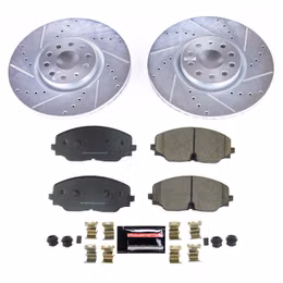 PWR-K8117, PowerStop Z23 Evolution Sport Brake Upgrade Kits for 2018-2021 ATLAS, 2020-2021 ATLAS CROSS SPORT - K8117 in UAE, Dubai. Condition - new. Price 1,640 AED. Photo, seller contacts | AUTO.AE