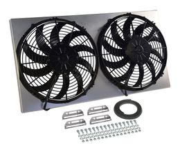 DER-16850, 12 Inch 2,675 CFM Derale High-Output Dual RAD Fan and Shroud Kit 16850 в ОАЭ, Дубай. Состояние - новое. Цена ⁦2 610 AED⁩. Фото, контакты продавца | AUTO.AE