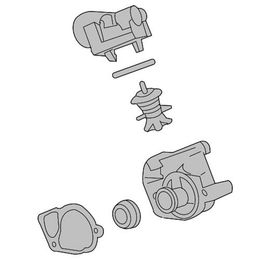 ADO-12706565, ACDelco GM Genuine Parts Water Necks and Thermostat Housings for 2013-2015 ATS, 2010-2015 CAMARO, 2014-2015 CTS - 12706565 in UAE, Dubai. Condition - new. Price 290 AED. Photo, seller contacts | AUTO.AE