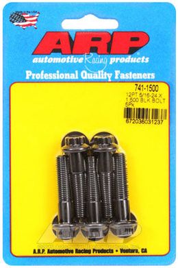 741-1500, ARP 741-1500 SAE Bolt Kit 5/16-24 x 1.500 12pt black oxide bolts in UAE, Dubai. Condition - new. Price 200 AED. Photo, seller contacts | AUTO.AE