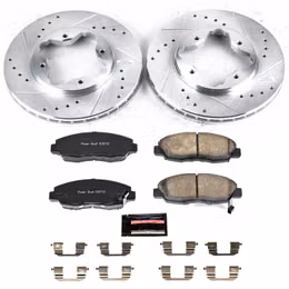 PWR-K697, PowerStop Z23 Evolution Sport Brake Upgrade Kits for 1990-1997 ACCORD, 1997 CL - K697 in UAE, Dubai. Condition - new. Price 690 AED. Photo, seller contacts | AUTO.AE