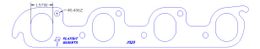 FOG-7020, Flatout Gaskets GPC Header Gaskets 7020 في الإمارات, دبي. Condition - new. Price 200 AED. Photo, seller contacts | AUTO.AE