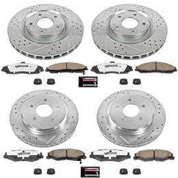 PWR-K1418-26, PowerStop Z26 Street Warrior Brake Upgrade Kits for 2005-2013 CORVETTE, 2005-2007 XLR - K1418-26 في الإمارات, دبي. Condition - new. Price 2,690 AED. Photo, seller contacts | AUTO.AE