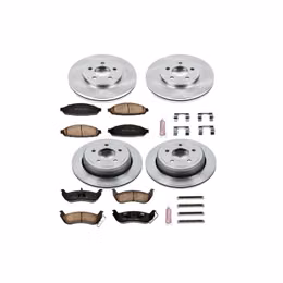 PWR-KOE1365, PowerStop Z17 Evolution Plus Stock Replacement Brake Kits for 2003-2011 CROWN VICTORIA, GRAND MARQUIS, 2003-2004 MARAUDER - KOE1365 في الإمارات, دبي. Condition - new. Price 1,380 AED. Photo, seller contacts | AUTO.AE