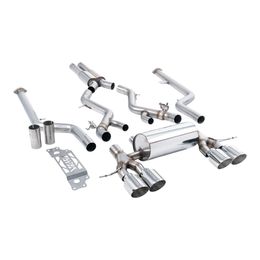 SSXBM1286, MILLTEK SSXBM1286 Cat-Back Exhaust, 3" (Polished GT-115 Trims) for BMW M2 (G87) OPF/GPF في الإمارات, دبي. Condition - new. Price 22,390 AED. Photo, seller contacts | AUTO.AE
