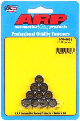 200-8631, ARP 200-8631 Nut Kit 1/4-28 hex في الإمارات, دبي. Condition - new. Price 200 AED. Photo, seller contacts | AUTO.AE