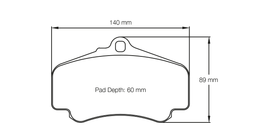2474-RSL29, PAGID 2474-RSL29 Front Brake Pads for PORSCHE 997 Carrera S/4S MK2 / 996 Turbo Iron Brakes في الإمارات, دبي. Condition - new. Price 1,710 AED. Photo, seller contacts | AUTO.AE
