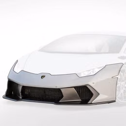 0910LOV, VORSTEINER 0910LOV Front Bumper with Front Spoiler NOVARA EDIZIONE (Gloss Carbon) for LAMBORGHINI Huracan LP610-4 / LP580-2 in UAE, Dubai. Condition - new. Price 42,940 AED. Photo, seller contacts | AUTO.AE
