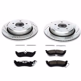 PWR-K1368, PowerStop Z23 Evolution Sport Brake Upgrade Kits for 2003-2011 CROWN VICTORIA, GRAND MARQUIS, 2003-2004 MARAUDER - K1368 في الإمارات, دبي. Condition - new. Price 760 AED. Photo, seller contacts | AUTO.AE