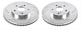 PWR-JBR-972XPR, PowerStop Evolution Drilled and Slotted Rotors JBR972XPR in UAE, Dubai. Condition - new. Price 800 AED. Photo, seller contacts | AUTO.AE