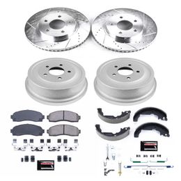 PWR-K15218DK, PowerStop Z23 Evolution Sport Disc and Drum Brake Upgrade Kits for 2005-2006 EQUINOX, 2006 TORRENT - K15218DK في الإمارات, دبي. Condition - new. Price 1,840 AED. Photo, seller contacts | AUTO.AE
