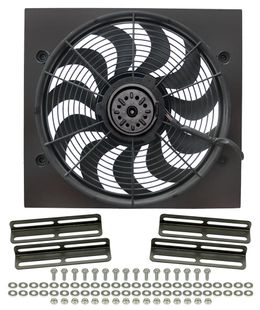 DER-16919, 17 Inch 2,400 CFM Derale High-Output Single RAD Fan and Shroud Kit 16919 в ОАЭ, Дубай. Состояние - новое. Цена ⁦1 500 AED⁩. Фото, контакты продавца | AUTO.AE