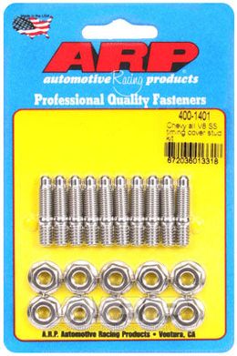 400-1401, ARP 400-1401 Timing Cover Stud Kit for Chevy all V8 SS в ОАЭ, Дубай. Состояние - новое. Цена 260 AED. Фото, контакты продавца | AUTO.AE