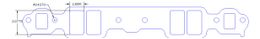 FOG-8001-1, Flatout Gaskets Intake Gaskets 8001.1 в ОАЭ, Дубай. Состояние - новое. Цена 910 AED. Фото, контакты продавца | AUTO.AE