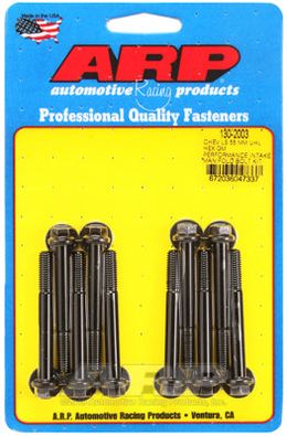 130-2003, ARP 130-2003 Intake Manifold Bolt Kit for CHEVROLET LS. GM Performance Intake. 55mm UHL. 8740. hex в ОАЭ, Дубай. Состояние - новое. Цена 280 AED. Фото, контакты продавца | AUTO.AE