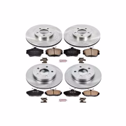 PWR-KOE1319, PowerStop Z17 Evolution Plus Stock Replacement Brake Kits for 1996-1997 COUGAR, THUNDERBIRD, 1993-1998 MARK VIII - KOE1319 في الإمارات, دبي. Condition - new. Price 1,090 AED. Photo, seller contacts | AUTO.AE