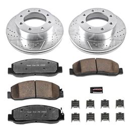 PWR-K5412-36, PowerStop Z36 Truck and Tow Brake Upgrade Kits for 2009-2011 F-250 SUPER DUTY, 2010-2011 F-350 SUPER DUTY - K5412-36 في الإمارات, دبي. Condition - new. Price 2,010 AED. Photo, seller contacts | AUTO.AE