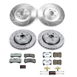 PWR-K8760-26, PowerStop Z26 Street Warrior Brake Upgrade Kits for 2018-2020 DURANGO, GRAND CHEROKEE - K8760-26 في الإمارات, دبي. Condition - new. Price 3,920 AED. Photo, seller contacts | AUTO.AE