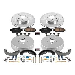 PWR-K15230DK, PowerStop Z23 Evolution Sport Disc and Drum Brake Upgrade Kits for 2004-2010 SIENNA - K15230DK в ОАЭ, Дубай. Состояние - новое. Цена 2 240 AED. Фото, контакты продавца | AUTO.AE