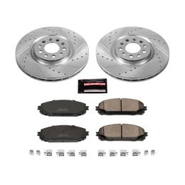 PWR-K6540, PowerStop Z23 Evolution Sport Brake Upgrade Kits for 2014-2015 CHEROKEE - K6540 في الإمارات, دبي. Condition - new. Price 1,010 AED. Photo, seller contacts | AUTO.AE