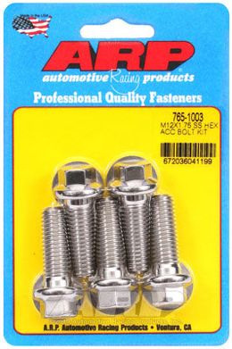 765-1003, ARP 765-1003 Metric Thread Bolt Kit M12 x 1.75 x 35 hex SS bolts в ОАЭ, Дубай. Состояние - новое. Цена 270 AED. Фото, контакты продавца | AUTO.AE