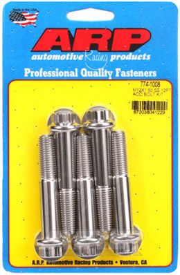 774-1008, ARP 774-1008 Metric Thread Bolt Kit M12 x 1.50 x 70 12pt SS bolts в ОАЭ, Дубай. Состояние - новое. Цена 310 AED. Фото, контакты продавца | AUTO.AE