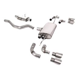 SSXLR142, MILLTEK SSXLR142 Filter-Back Exhaust, 3" (Titanium GT-90 Trims) for LAND ROVER Defender 90 P300 / P400e 2020- في الإمارات, دبي. Condition - new. Price 15,300 AED. Photo, seller contacts | AUTO.AE